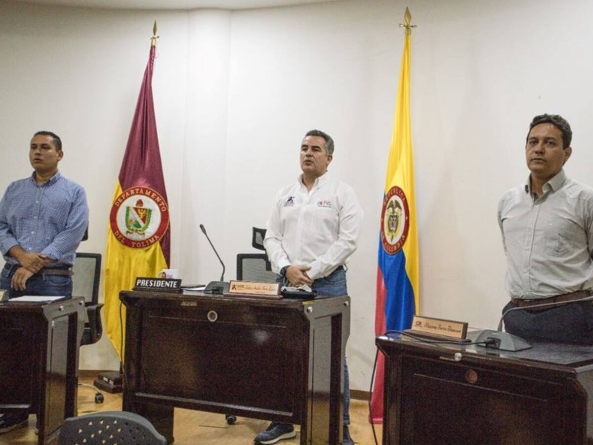 Arrancaron sesiones extras de la Asamblea del Tolima