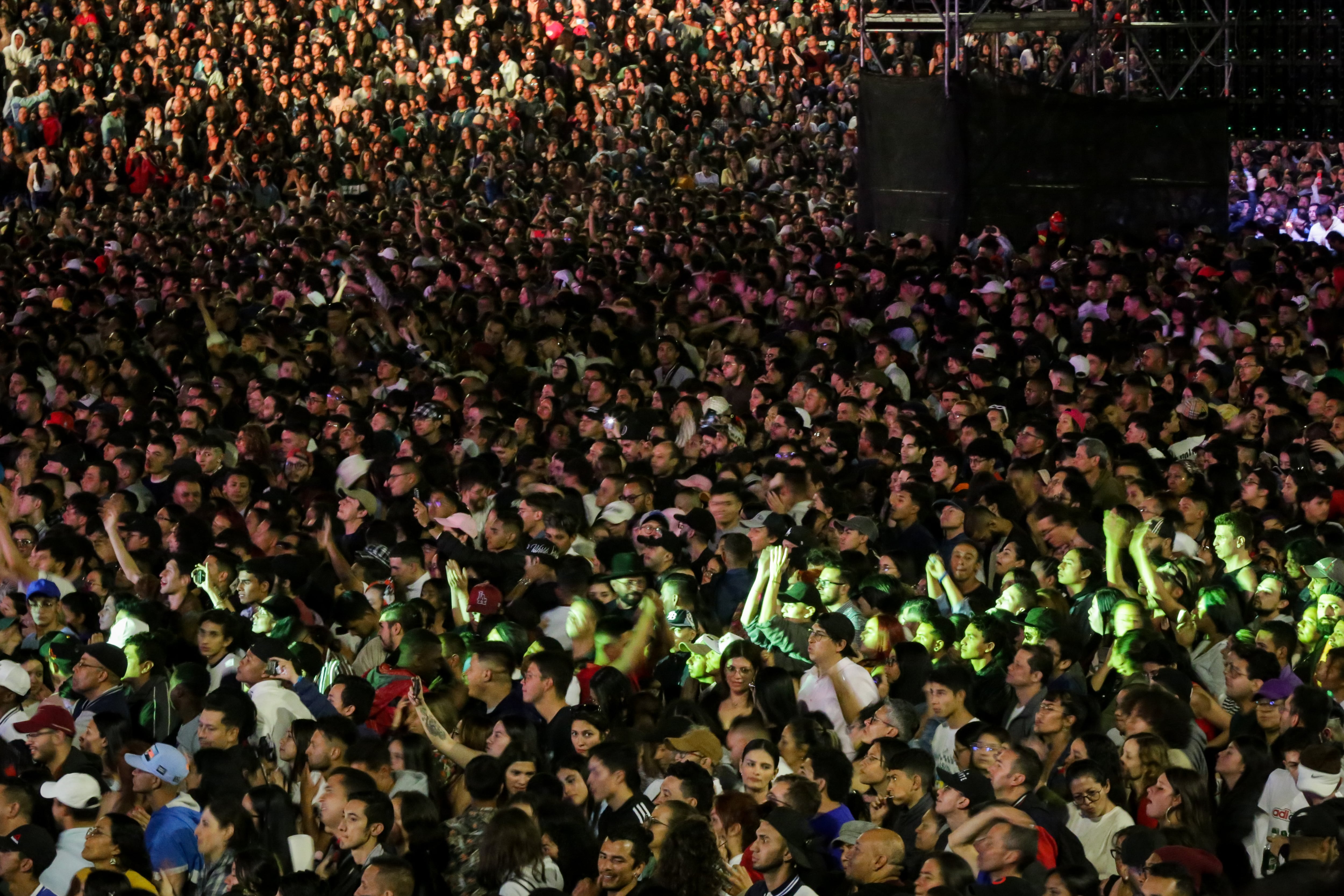 Bogotá. 04 de Junio del 2023. Festival Salsa al Parque 2023 en el Simón Bolívar. (Colprensa - Mariano Vimos)