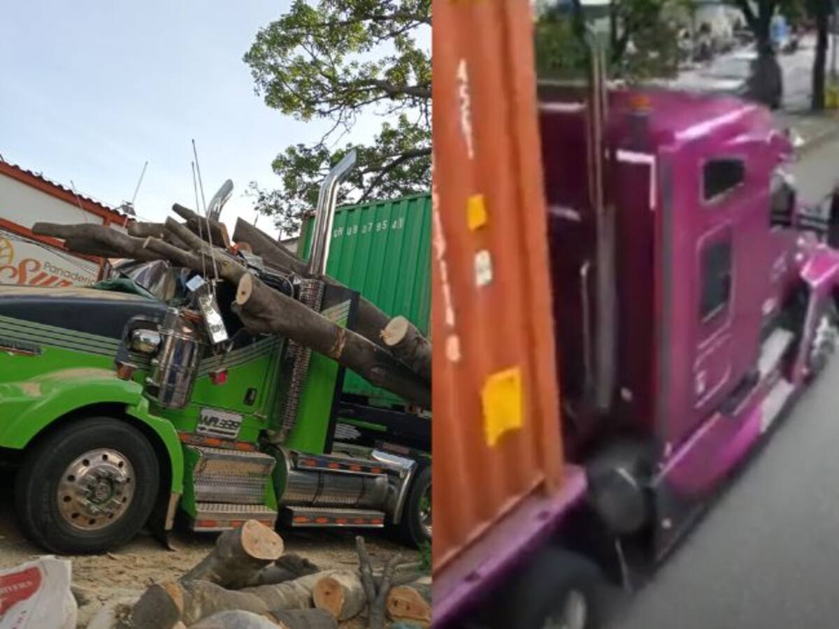 Accidentes de tractomulas en zonas urbanas de Bucaramanga: conductor fue multado