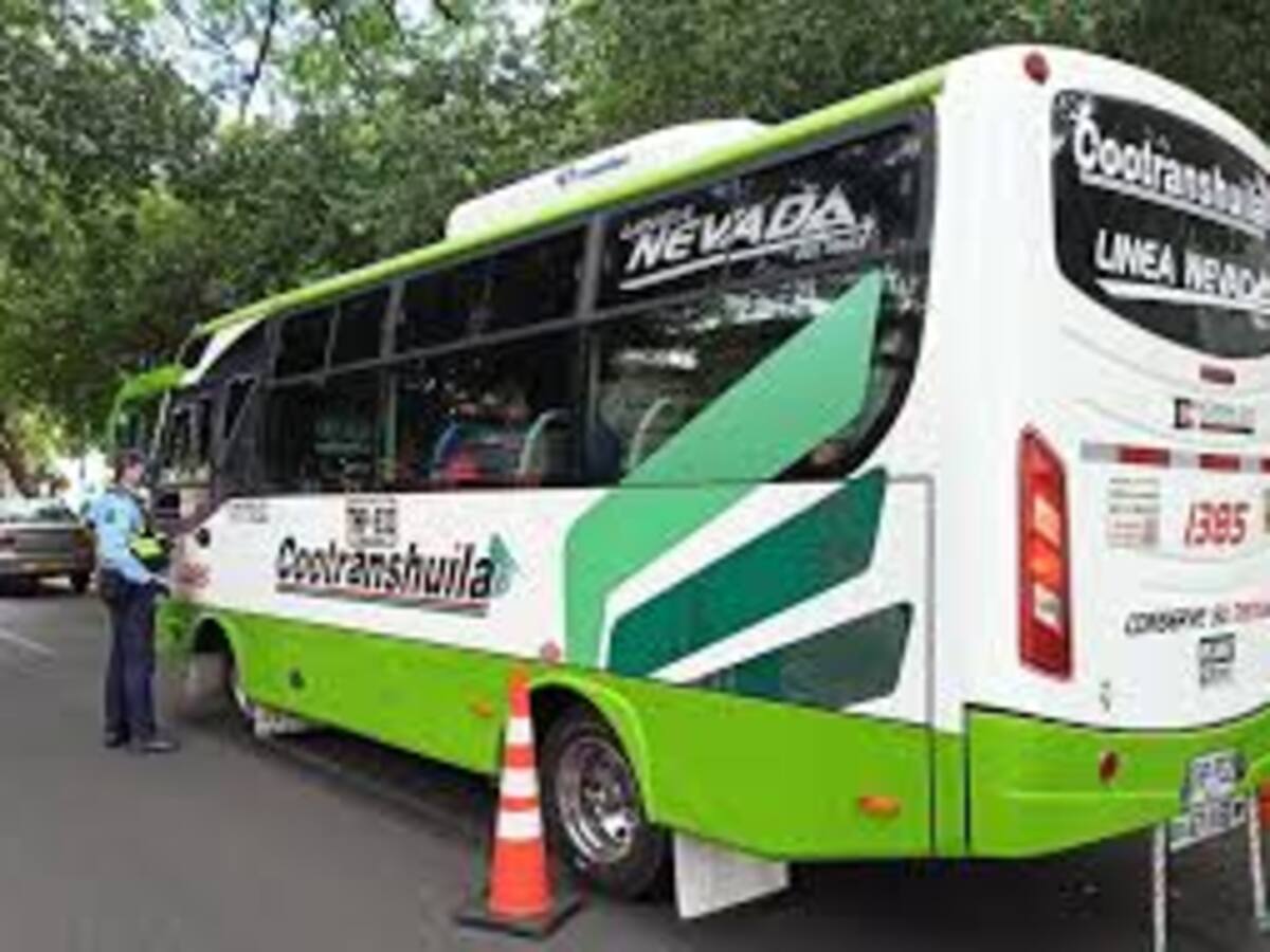 Más de 150 colectivos circulan por vías de Neiva, hoy en día sin carro y sin moto