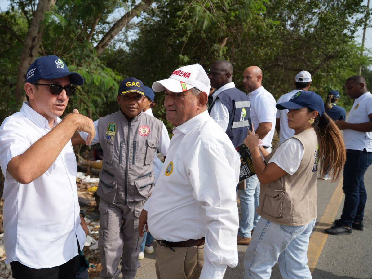 Operativo contra invasiones y rellenos ilegales en manglares de La Boquilla
