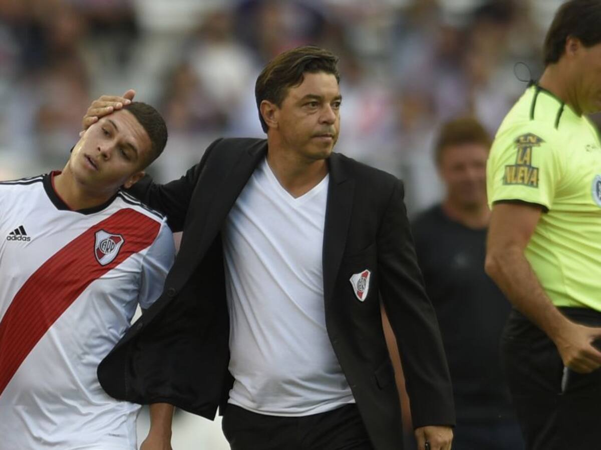 Marcelo Gallardo a 'Juanfer' Quintero: “Se va a jugar a una liga inferior”