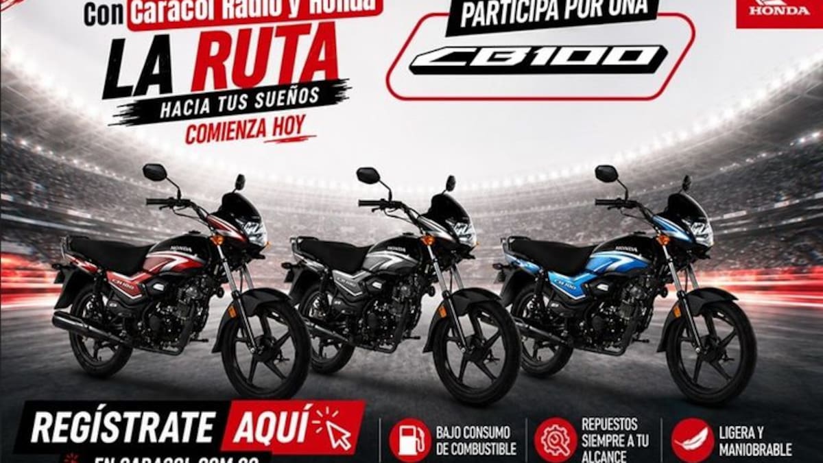 Gane una moto con El Fenómeno del Fútbol de Caracol Radio: inscríbase aquí