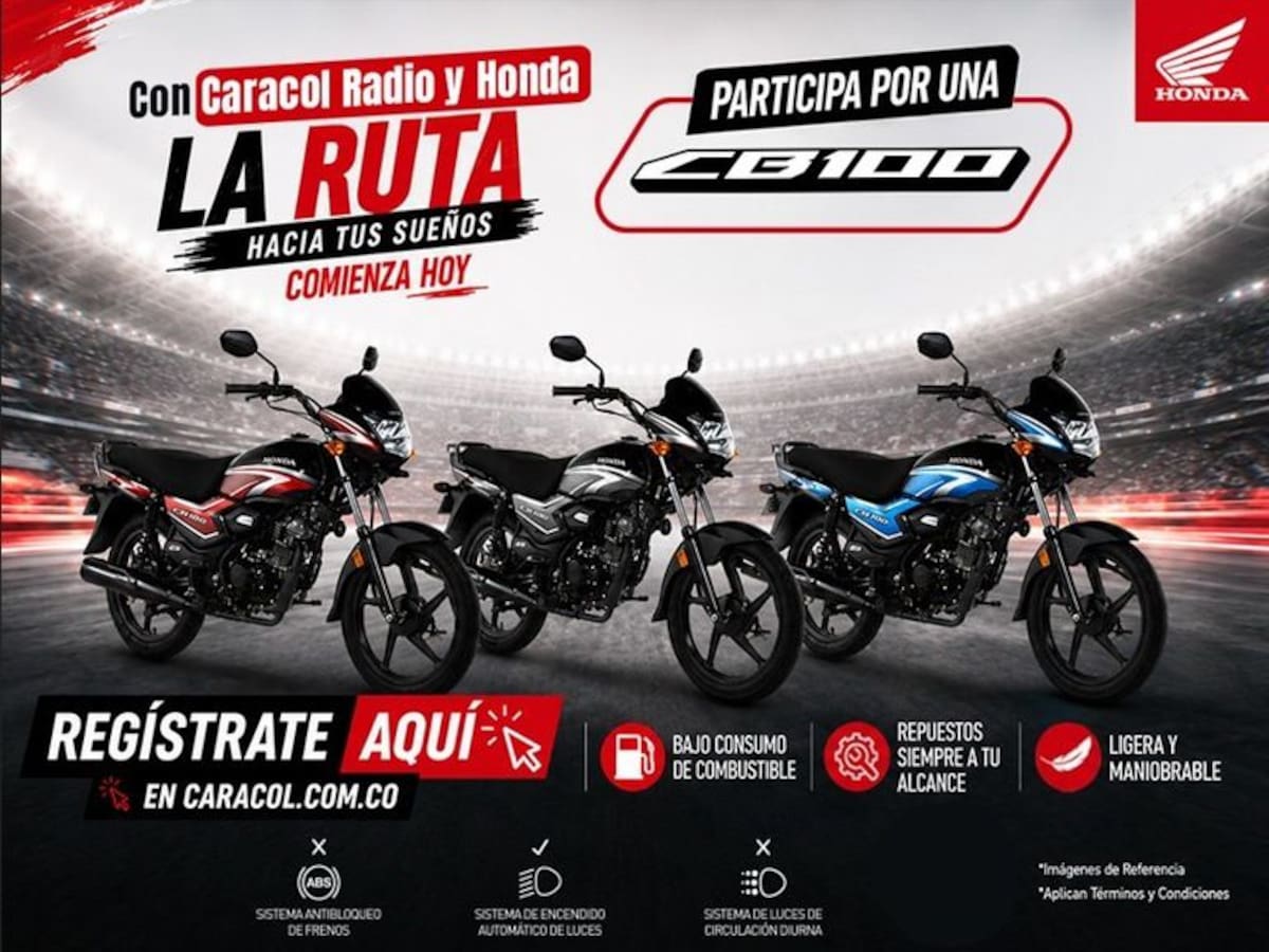 Gane una moto con El Fenómeno del Fútbol de Caracol Radio: inscríbase aquí