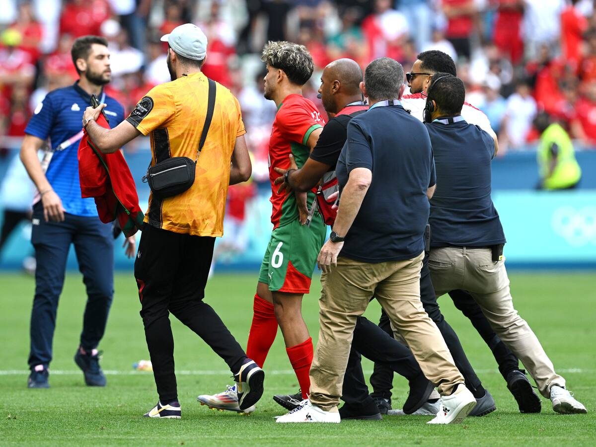 Argentina-Marruecos en Olímpicos: 15 minutos añadidos, invasión y VAR luego de dos horas
