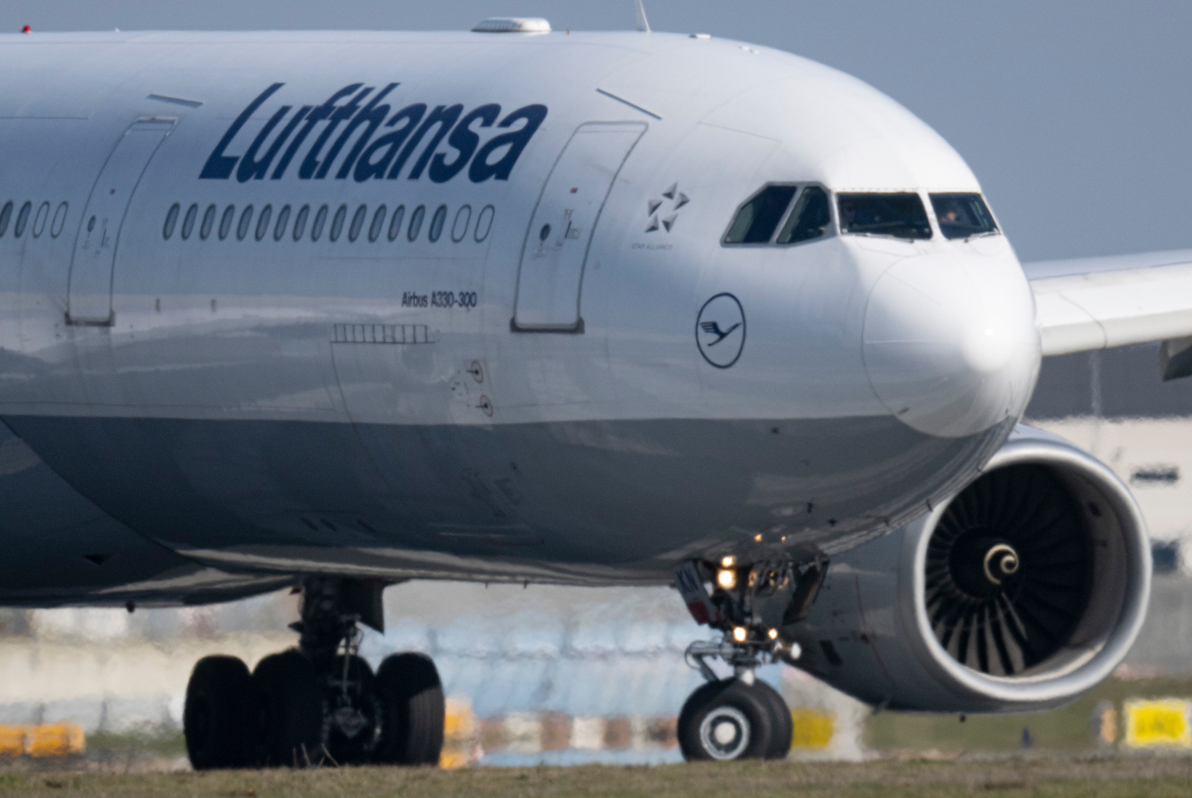 Lufthansa. (Photo by Boris Roessler/picture alliance via Getty Images)