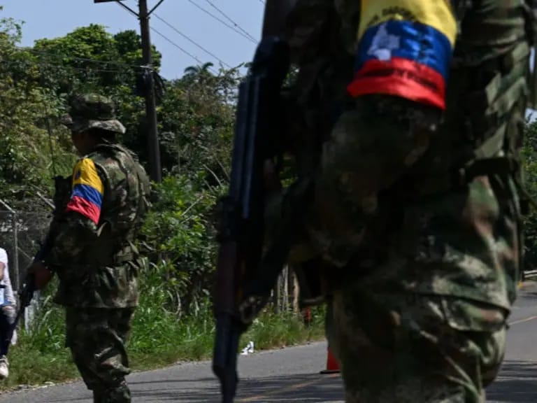 Disidencias de las Farc . Foto: Joaquín Sarmiento / Getty Images / JOAQUIN SARMIENTO