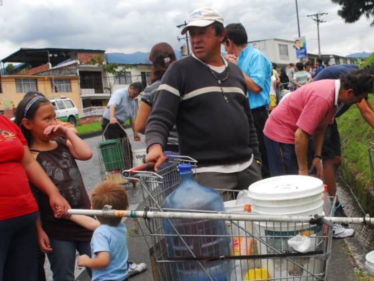 27 municipios de Cundinamarca con problemas graves de abastecimiento de agua