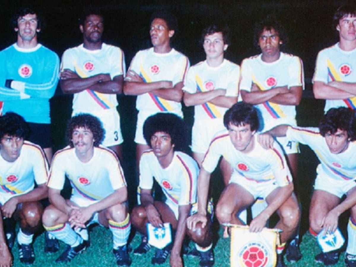 La Selección Colombia de 1980 que le ganó a Brasil