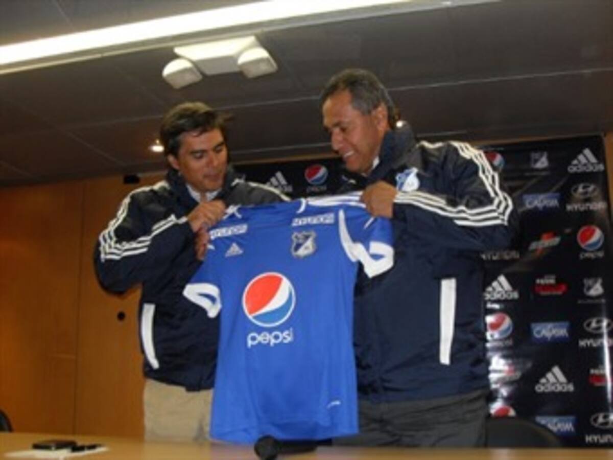 Hernán Torres fue presentado oficialmente como DT de Millonarios