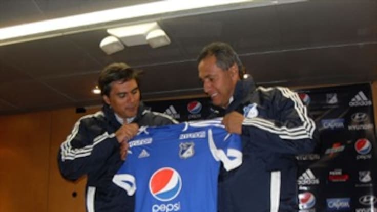 Hernán Torres fue presentado oficialmente como DT de Millonarios
