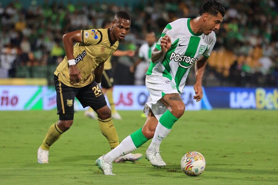 Duelo de cuadrangulares entre Águilas Doradas y Atlético Nacional / Colprensa