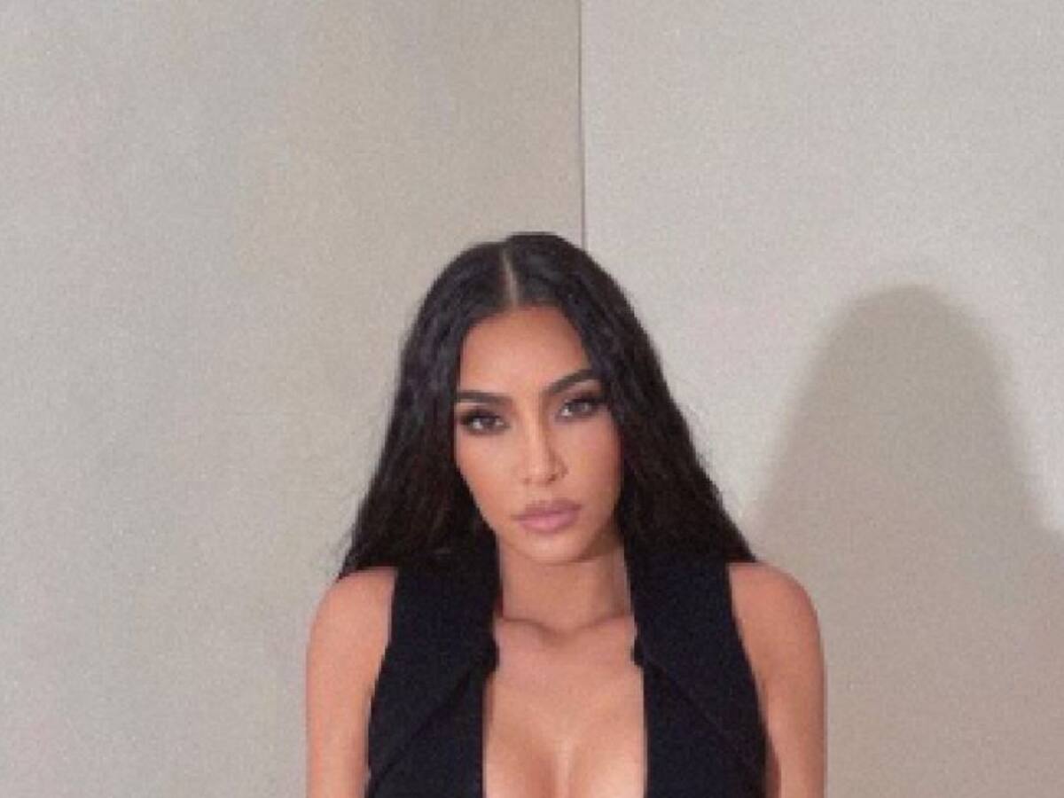 Fotos: El sensual escote de Kim Kardashian