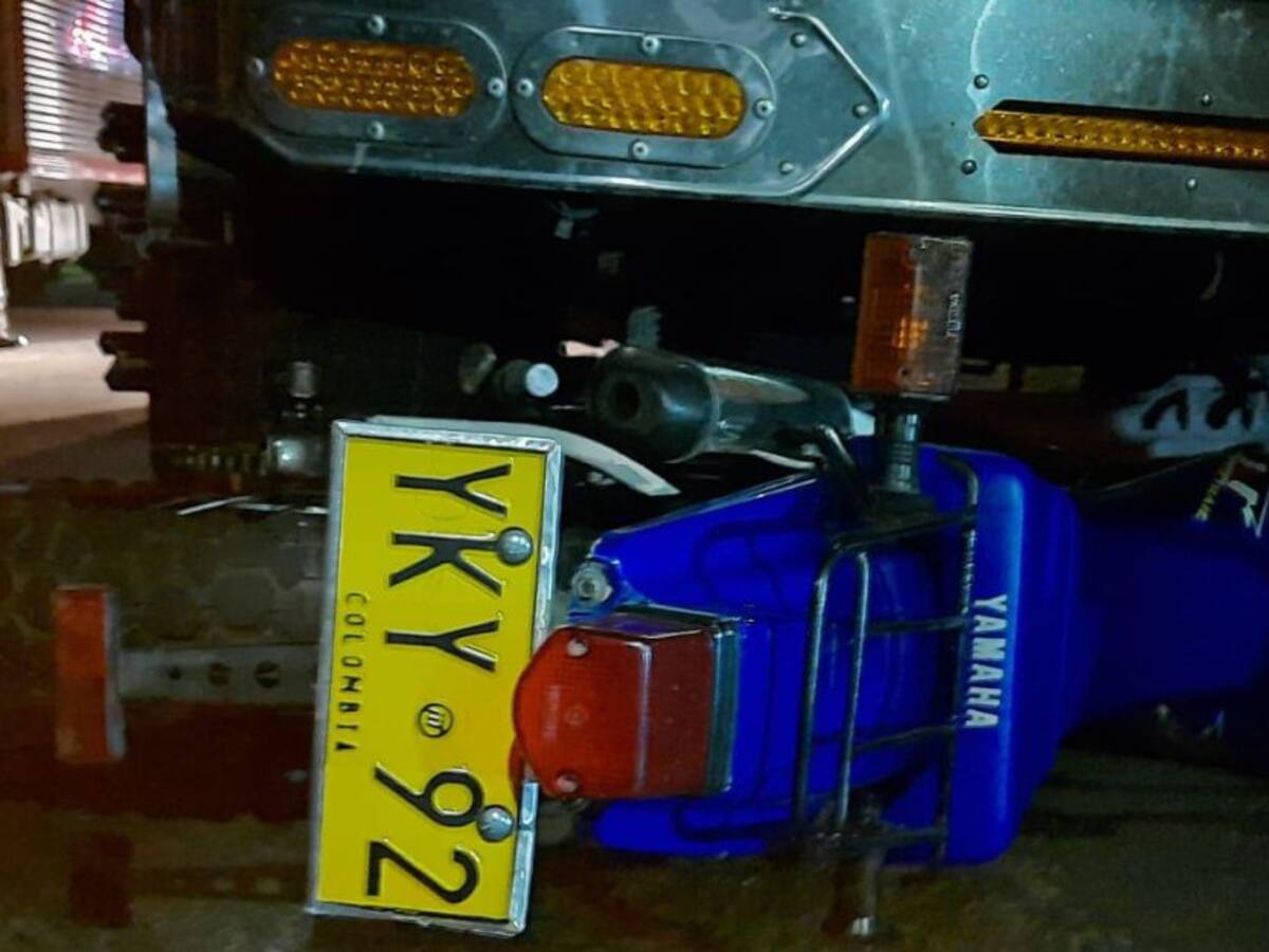 Joven de 25 años perdió la vida en un accidente entre Riosucio y Supía