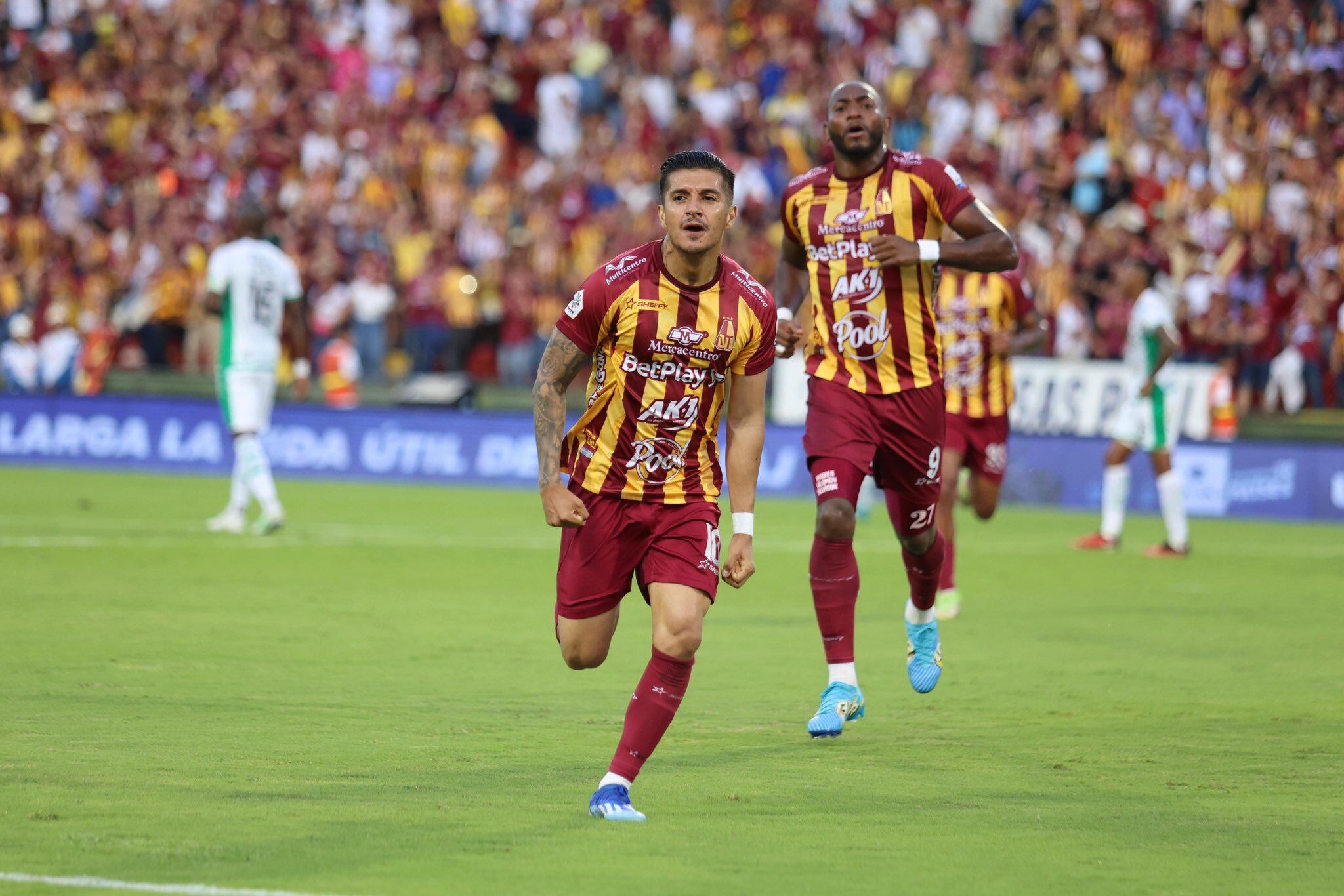 Yeison Guzmán con el Deportes Tolima / @cdtolima