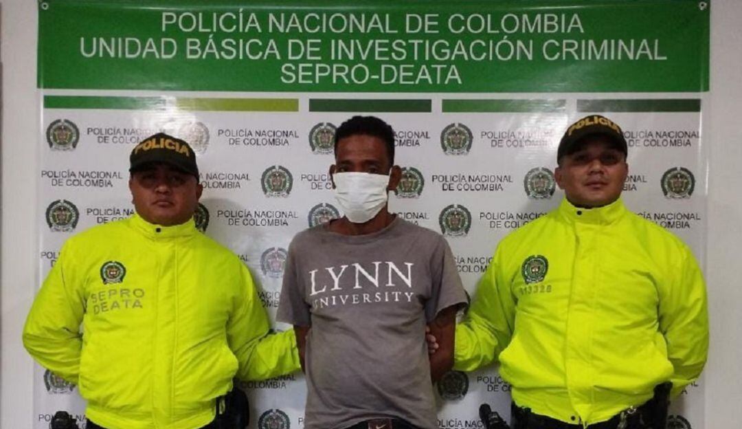 Capturado en el municipio de Manatí al sur del Atlántico