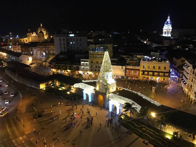 Cartagena se ilumina con la luz de la esperanza