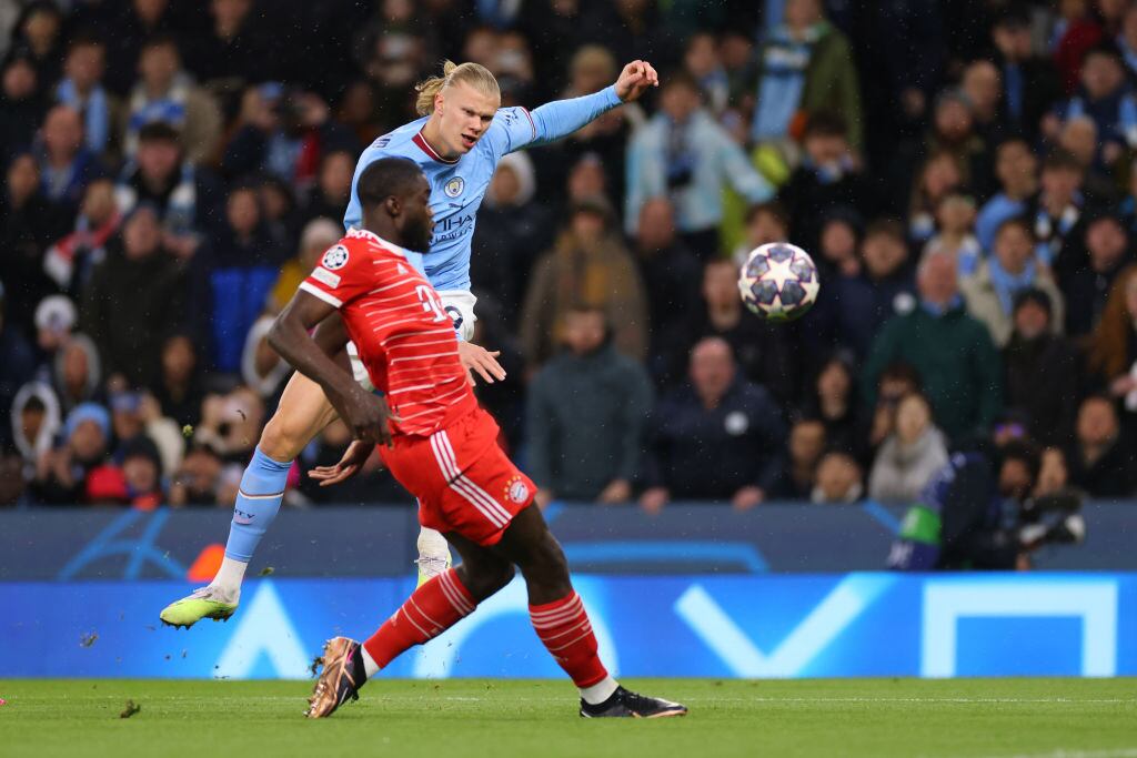 Manchester City vs. Bayern Munich (Photo by Marc Atkins/Getty Images)