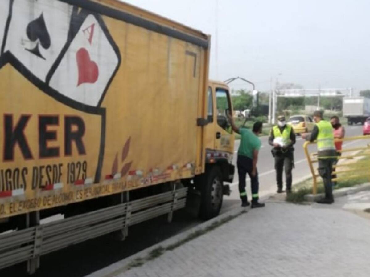 Prohíben ingreso de camiones con cerveza en Baranoa y Galapa
