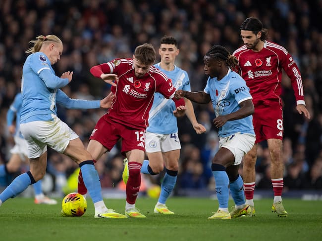 Liverpool y Manchester City protagonizan el mejor partido de la fecha 25 de la Premier League. (Photo by Visionhaus/Getty Images)