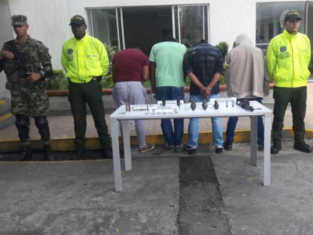 Capturan 4 miembros del ELN en el norte del Valle