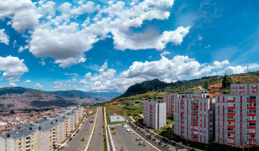 Proyecto de vivienda Siembra en Bello, Antioquia. Foto: cortesía.