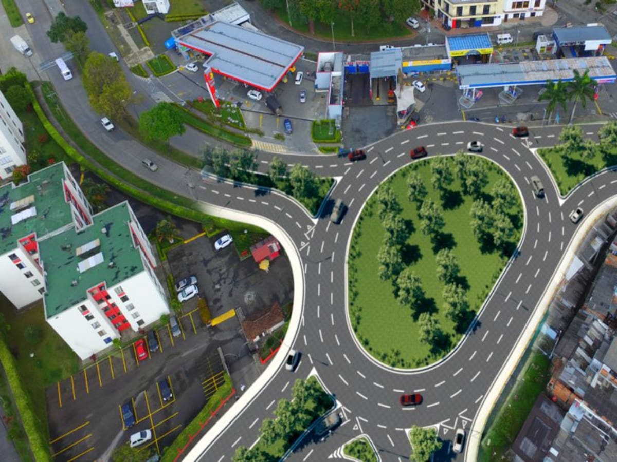 En un mes será inaugurada la intersección de Corales en Pereira