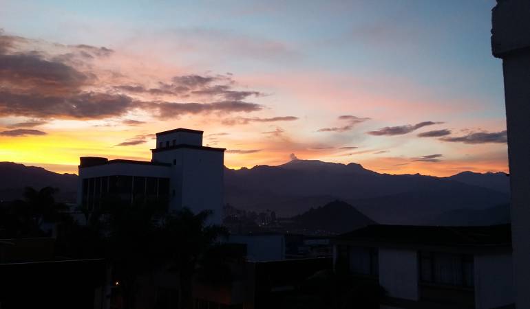 Amanecer en Manizales