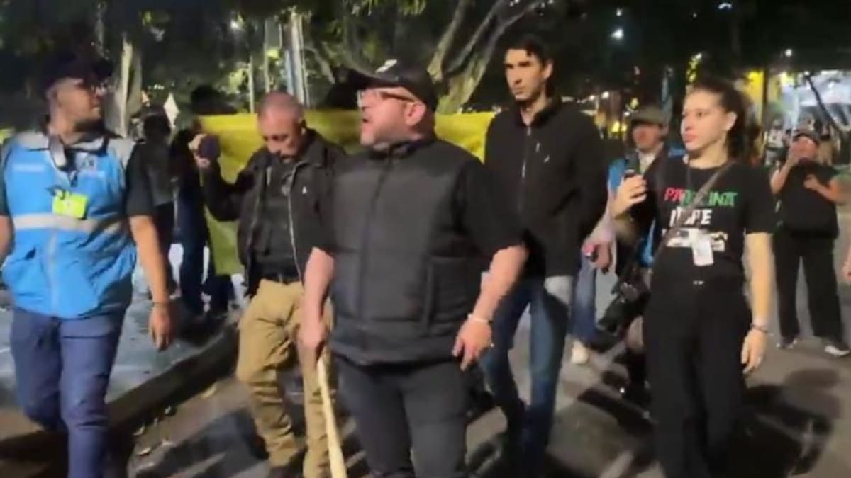 Por intimidación con un bate en marcha pro-Palestina, Procuraduría abre investigación a un concejal