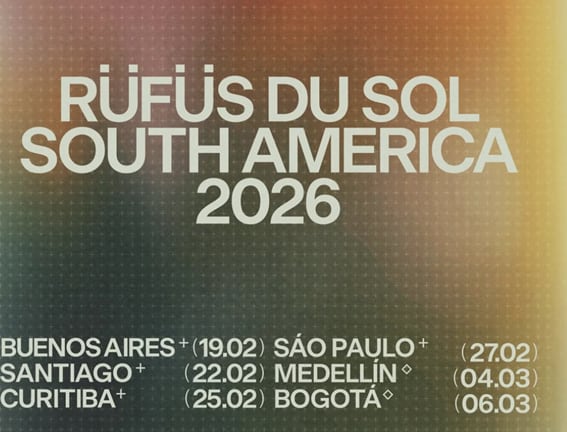 RUFUS DU SOL TOMADO DE INSTAGRAM RUFUS DU SOL