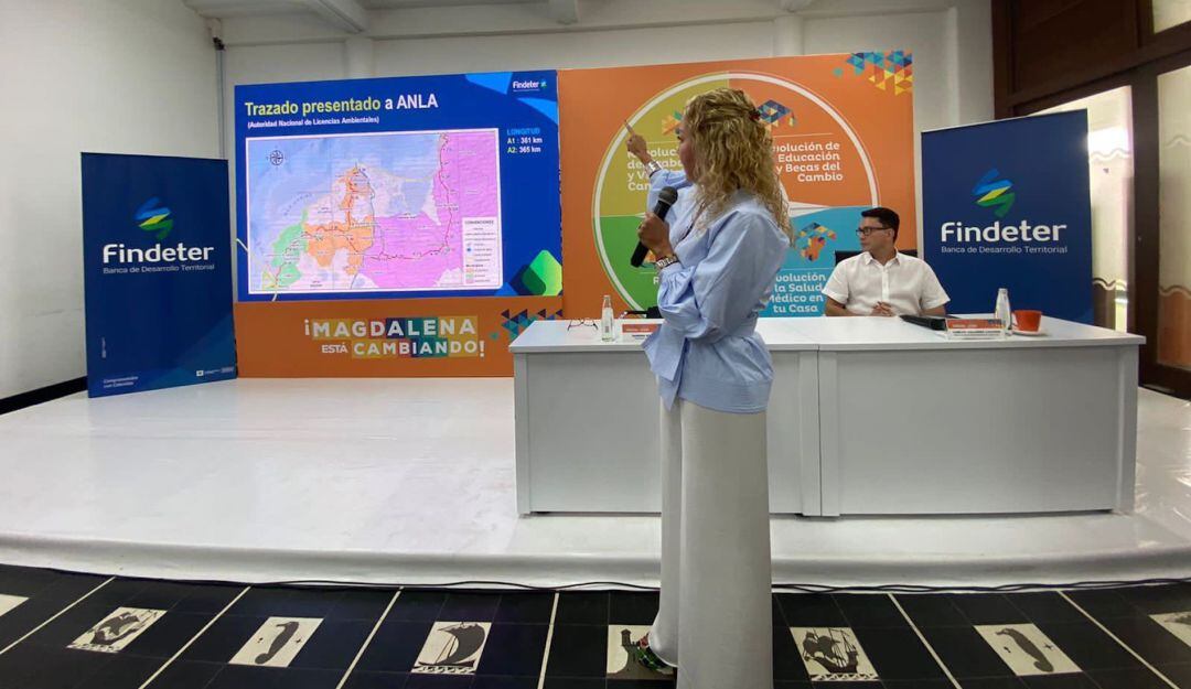 Gobernación Magdalena y Findeter socializaron el proyecto Tren Regional Caribe