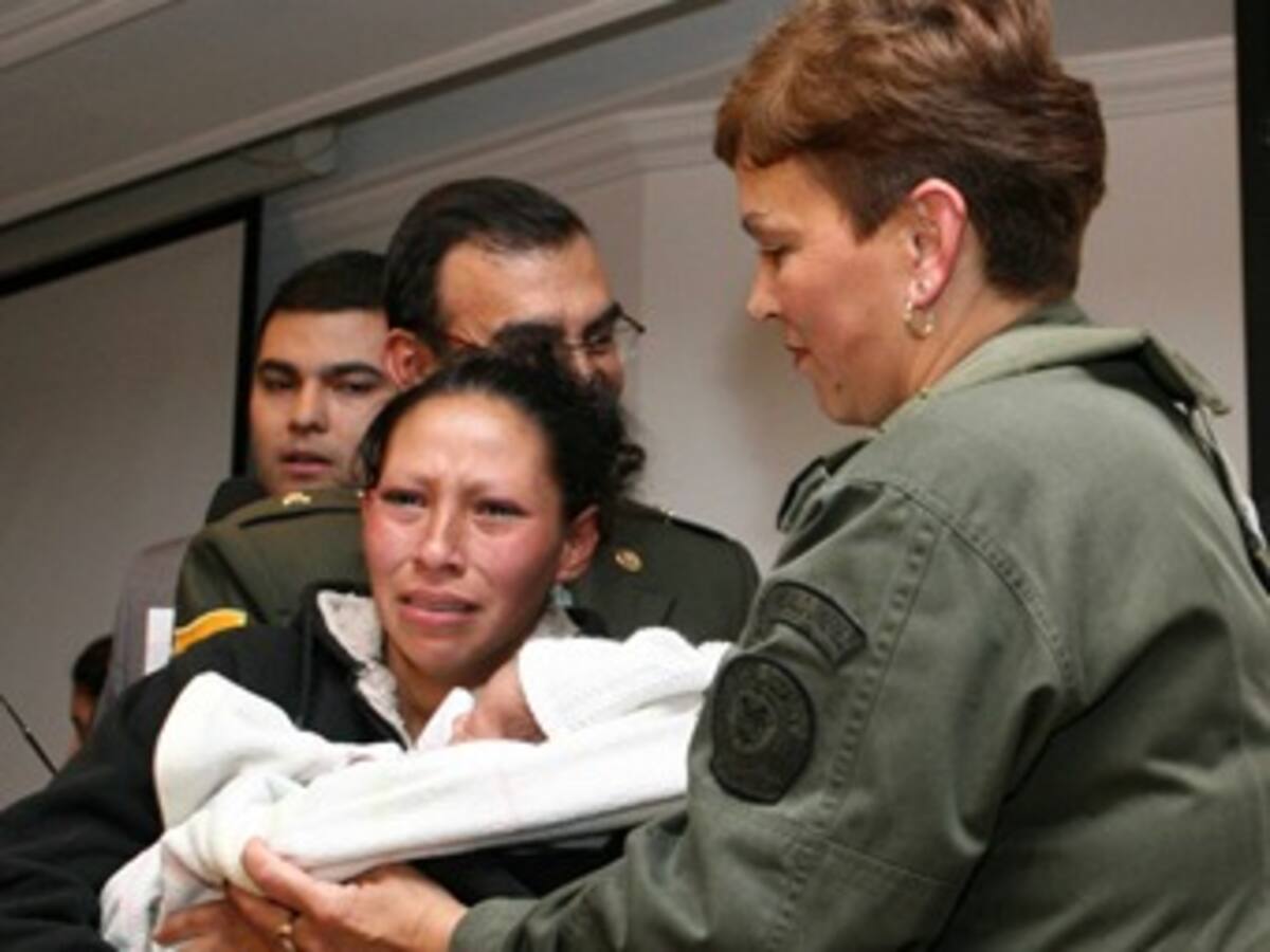 Rescatan bebé secuestrada en el centro de Bogotá