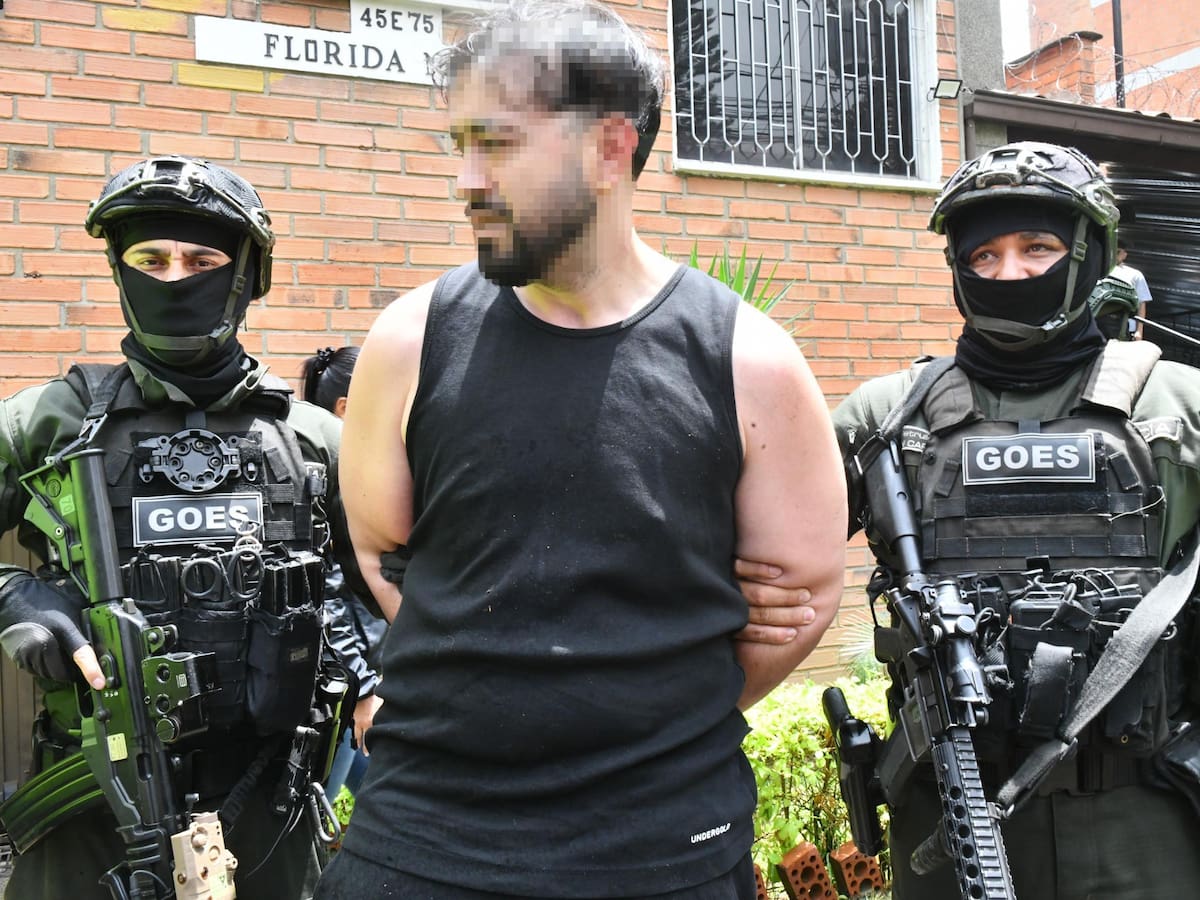 Con fachada de productor musical, fue capturado en Medellín un traficante de armas norteamericano