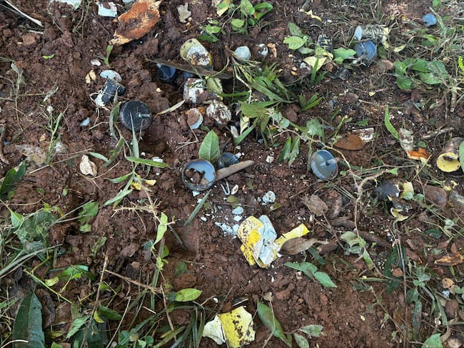 Minas antipersonal. / Foto: Suministrada.