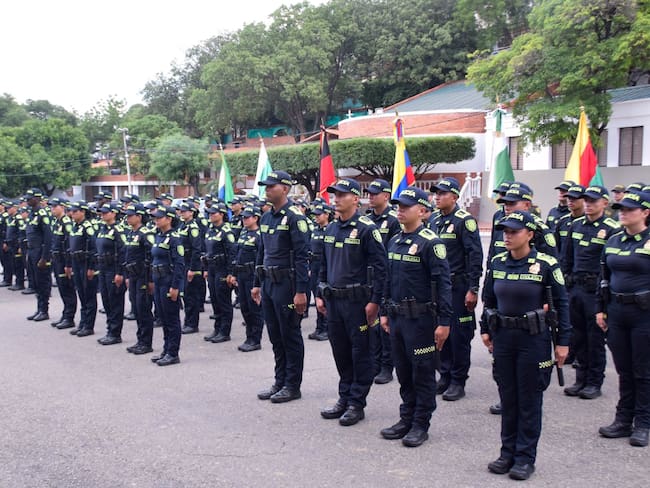 Refuerzos policiales para Cúcuta /Foto Alcaldía Cúcuta