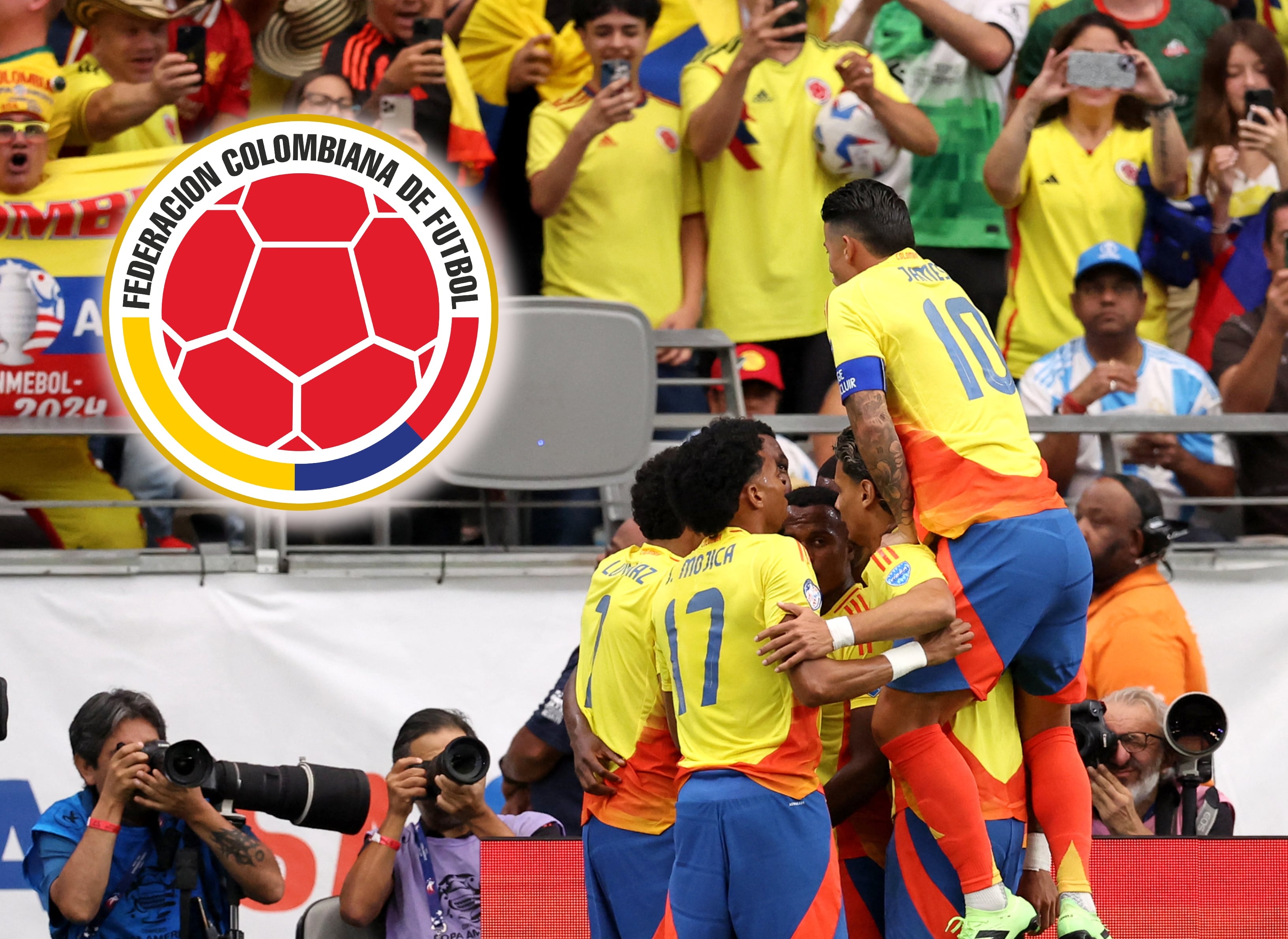 Selección Colombia de fútbol. FOTO: CHRIS CODUTO/AFP via Getty Images
