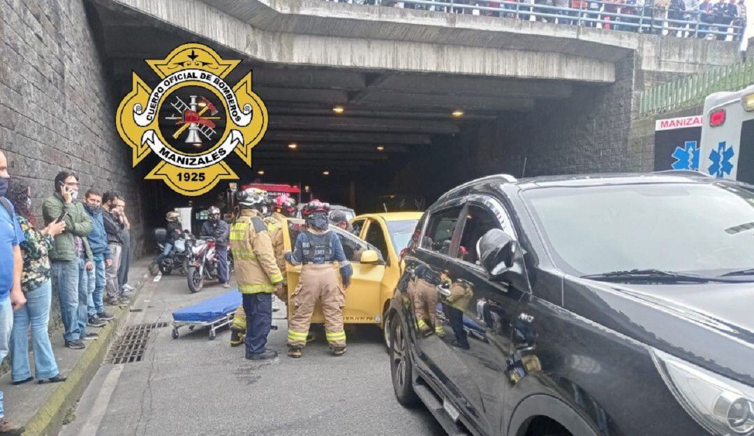 Foto: Cuerpo Oficial de Bomberos de Manizales.