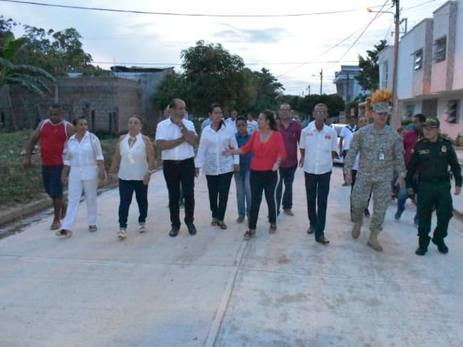 Sigue la revolución del pavimento en Magangué Bolívar