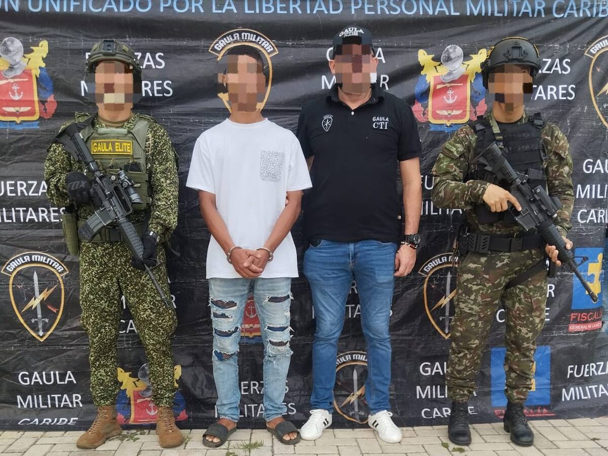 Ejército logró liberación de tres secuestrados en Cartagena y el Atlántico: hay dos capturados
