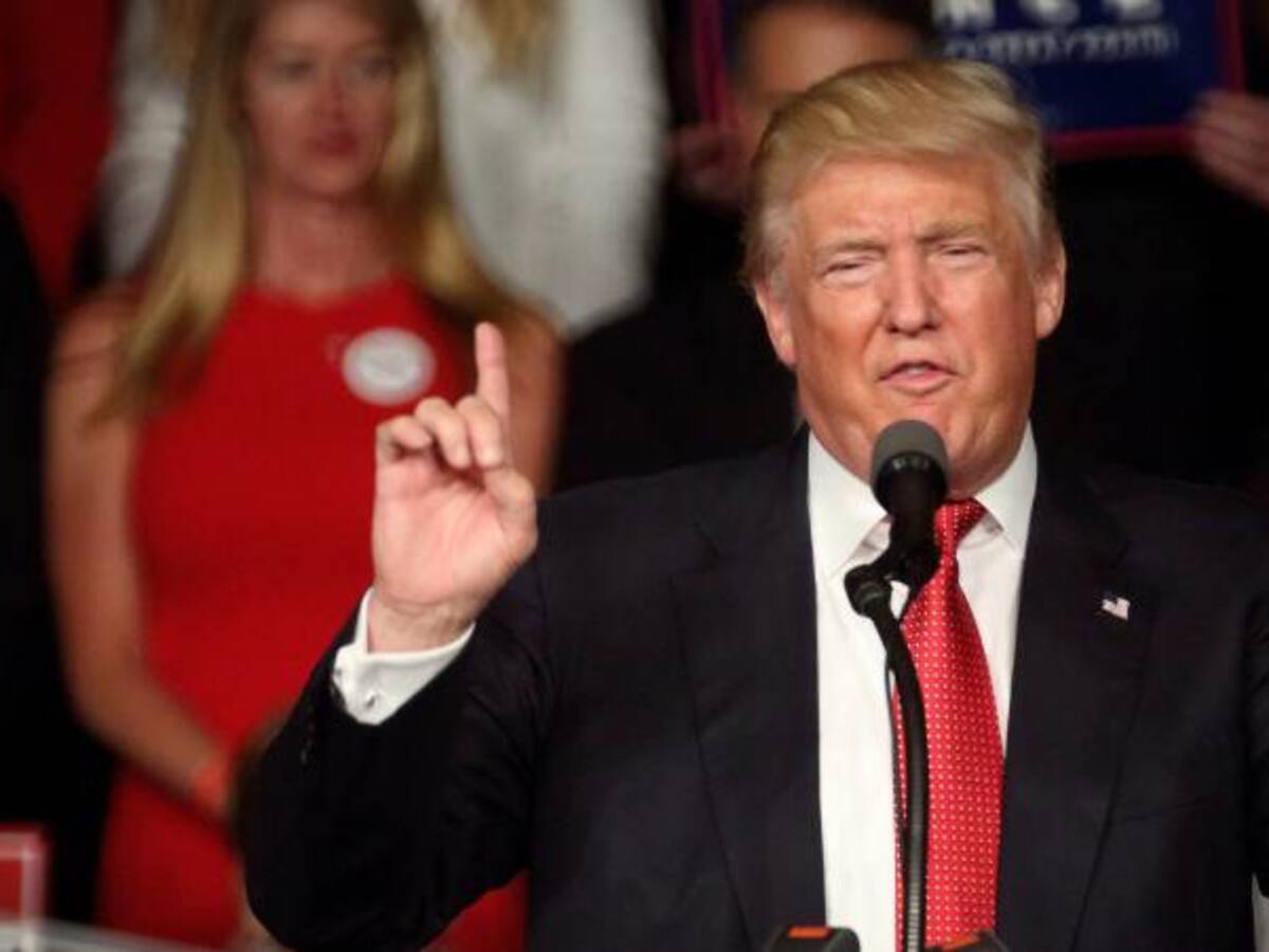 Estrella de Trump es objeto de vandalismo en Hollywood