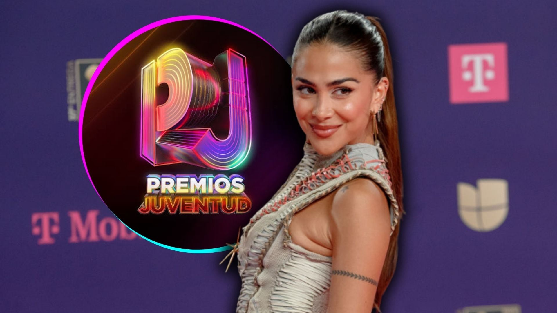 Greeicy recibe dos nominaciones a Premios Juventud. Foto: Getty Images/Premios Juventud/Canva