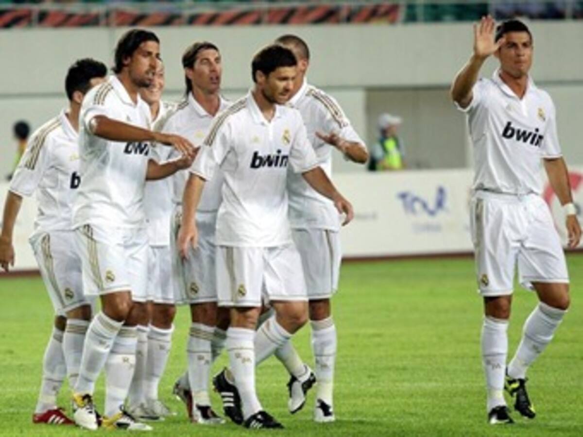 Real Madrid goleó en partido amistoso de pretemporada