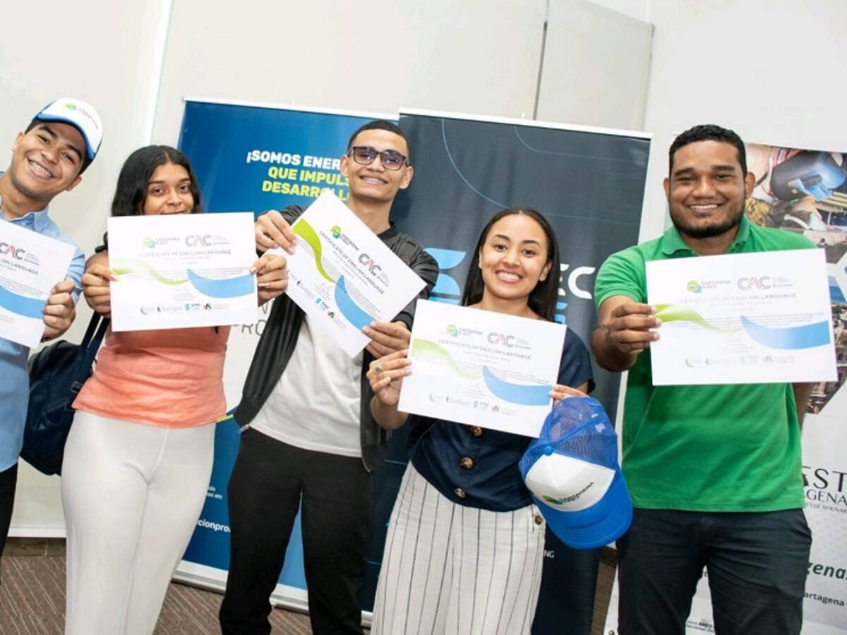 217 jóvenes se certifican como agentes bilingües con la iniciativa Cartagena O-Key