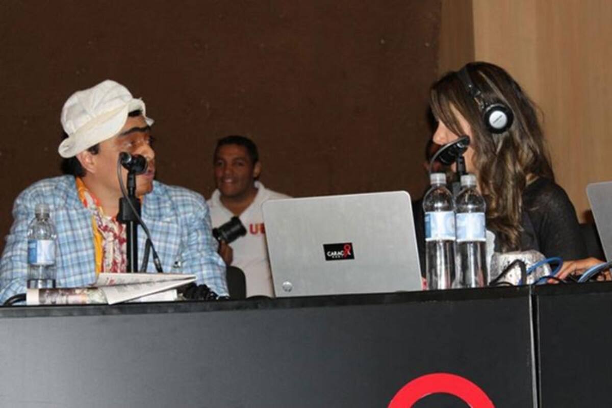 Darío Arizmendi y su equipo desde la ciudad más innovadora del mundo, mostrando lo mejor de Antioquia y sus gentes. Foto: Caracol Radio.