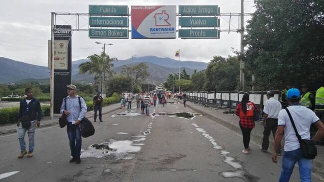 Puente internacional Simón Bolívar abierto durante elecciones