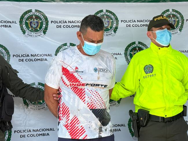 Capturan en Villa del Rosario a presunto integrante del Tren de Aragua. / Foto: Ana María Rueda.