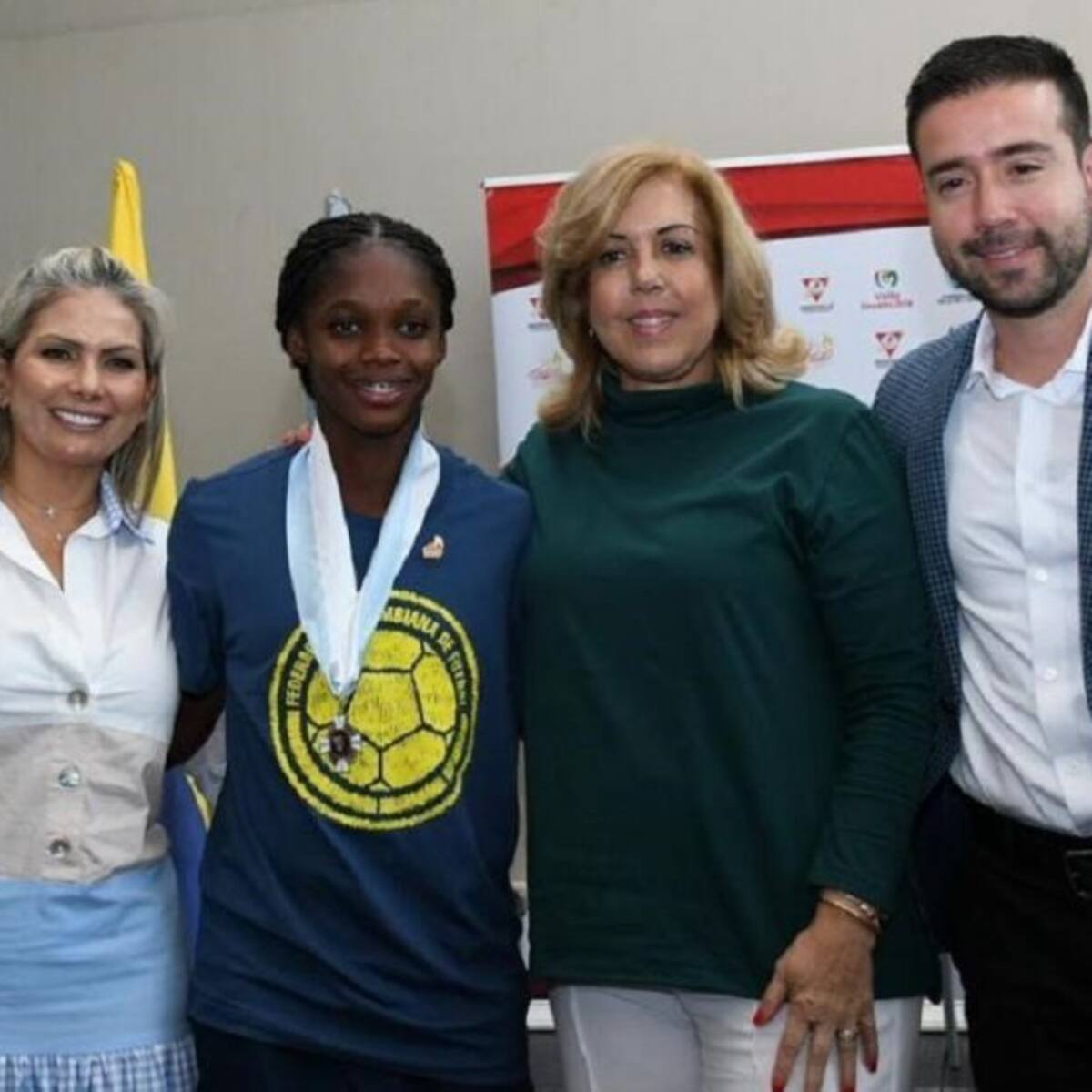 Selección Colombia Femenina fue homenajeada con la Orden al Mérito Vallecaucano