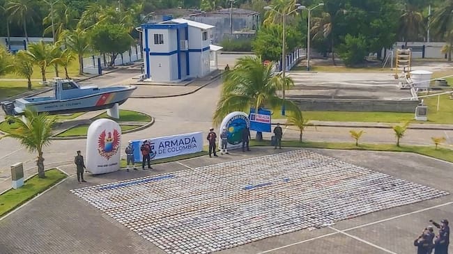 Incautación de cocaína