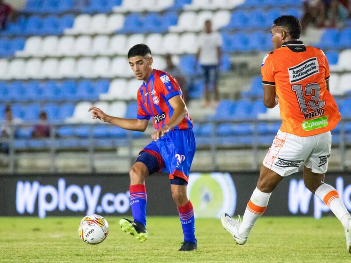 Unión Magdalena selló un agónico empate con Envigado en el Sierra Nevada