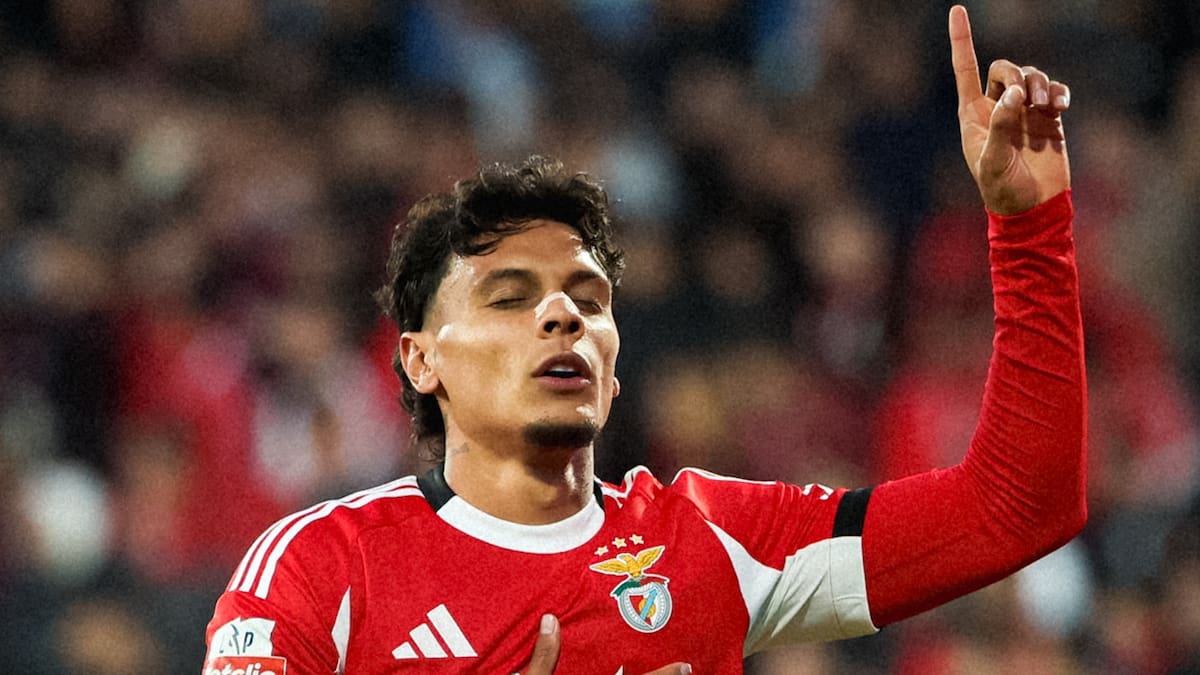 Richard Ríos marca y Benfica golea: sin embargo no bastó y el equipo irá a Europa League